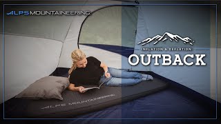 Outbackinflation and deflation instructions by ALPS Mountaineering [upl. by Ettelrac]