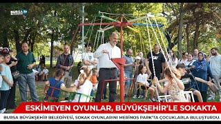 Eskimeyen oyunlar Büyükşehir’le sokakta [upl. by Zap]