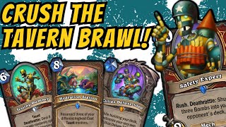 BEST WARRIOR DECK FOR TAVERN BRAWL EXPANSION RELEASE [upl. by Evita424]