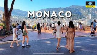 Monte Carlo Monaco Step Into The Lap Of Luxury 4k Walking Tour [upl. by Yennaiv]