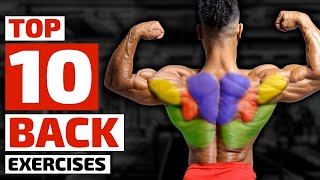 Top Trainers Agree These are the 10 Best Exercises for Building a Bigger Back [upl. by Rahs]