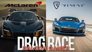 Rimac Nevera VS McLaren Speedtail MILLION BATTLE Baloch Gamer [upl. by Grace]