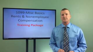 1099MISC Basics Training Course Promo [upl. by Ahsieka]