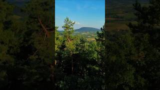 Kostrza Beskid Wyspowy drone beskidy beskidwyspowy [upl. by Bodrogi]