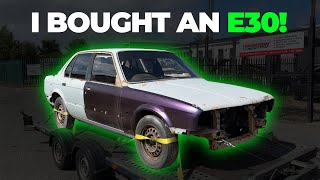 I BOUGHT AN E30 FOR £500  BMW E30 RESTORATION PROJECT PART 1 [upl. by Fabrice710]