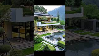 villa house design with garden [upl. by Gambrill]