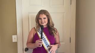 Emily Jimmerson Miss Gadsden Area Volunteer [upl. by Jacquenetta]