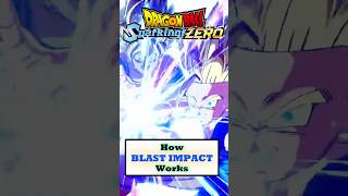 How to Master Blast Impacts in Sparking Zero dragonballsparkingzero dbsz sparkingzero shorts [upl. by Eltsyrk]