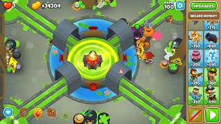 Spillway CHIMPS  배수로 침스  BTD6 [upl. by Neerehs]