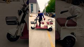 Prt 197 Electric Tricycle That Can be Reversed and Turned hummerh1 bestriderbiketricycle2025 [upl. by Chaffee]