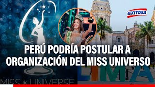 🔴🔵Mincetur Perú podría postular a la organización del Miss Universo [upl. by Ecnarf]