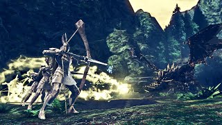 7 Silver Knight Archers VS Black Dragon Kalameet [upl. by Doran817]