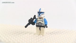 LEGO Star Wars Clone Trooper Lieutenant promotional polybag minifig [upl. by Aridni52]