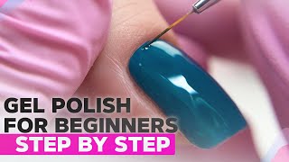 Gel Polish Application for Beginners  Nail Plate Alignment  Stepbystep Tutorial [upl. by Ainiger]