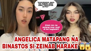 ANGELICA JANE YAP MATAPANG NA BINASTOS SI ZEINAB HARAKE 😱😱FRIENDSHIP IS OVER NAquot [upl. by Hsakiv543]