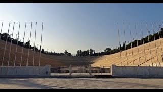 The First Modern Panathenaic Olympic Stadium in the World  Панатінаїкос стадіон в Афінах [upl. by Treble]