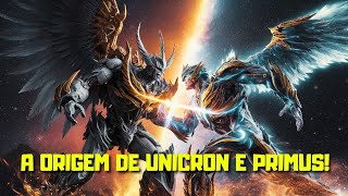 A HISTÓRIA DE ORIGEM DE PRIMUS E UNICRON O COVENANT DE PRIMUS [upl. by Diet]