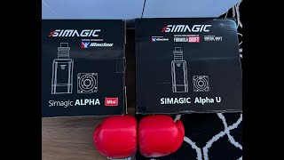 Simagic Mini Vs U Unboxing First Impression and Thoughts on The Upgrade [upl. by Goles]