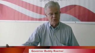 quotWhy I Support Occupy Wall Streetquot  Gov Buddy Roemer [upl. by Aikaj]