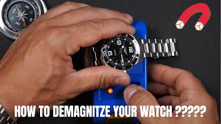 How to demagnetize your watch [upl. by Sailesh]