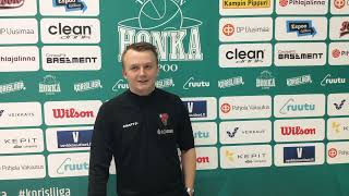 Korisliiga pressi Honka vs Bisons 12112024 [upl. by Duke]