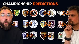 Our Championship Score Predictions  Game Week 5 [upl. by Fritzsche]