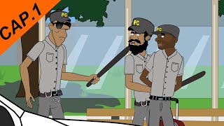 CASI 2 POLICIAS CAP 1 X SILVERIO ANIMATION [upl. by Hajin70]