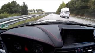 2016 BMW Z4 35is E89 Topspeed Autobahn 263 kmh [upl. by Yrac]