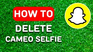 How to Delete Snapchat Cameo Selfie 2024  Full Guide [upl. by Rhiamon]