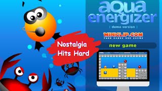 Aqua Energizer 2002 Miniclip Game walkthrough  Flash Game  Level 1 4  Nostalgia [upl. by Aicinad]