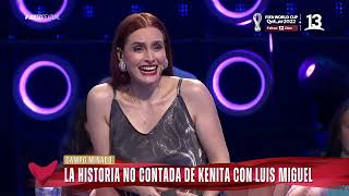 Conoce detalles de la historia no contada de Kenita Larraín con Luis Miguel Juego Textual Canal 13 [upl. by Berkman]