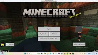 Minecraft bedrock PC nasıl full indirilir 2024 bedava [upl. by Nerac]