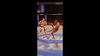 Edson Barbozas Leg Kicks😱 [upl. by Etnaled]