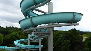 offene Riesenrutsche  FreibadRutsche  Badepark Ellental BietigheimBissingen [upl. by Seraphine]