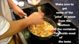 Reheating Chinese Food Hack  How to reheat leftover Chinese Food in about 5 Minutes [upl. by Felder291]