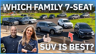 Which 7 Seat SUV Is Best For Your Family 12 SUV Mega Test  Drivecomau [upl. by Francis11]