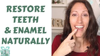 How to Restore Tooth Enamel Naturally  Remineralization Tooth Paste Recipe  No More White Spots [upl. by Oicatsana]