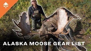 Brady Millers 2023 Alaska DIY Moose Hunt Gear List [upl. by Anorahs717]