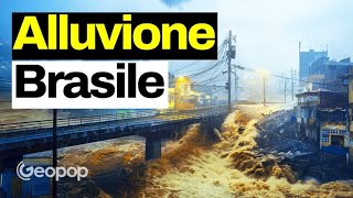 Alluvioni in Brasile ecco le possibili cause e il confronto con l’evento del 1941 [upl. by Robi]