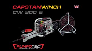 Capstan winch CW 800 E [upl. by Nykal636]