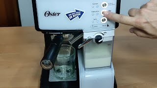 Prepara tu cafetera Oster® PrimaLatte® BVSTEM6601 para usarla por primera vez [upl. by Estel257]