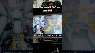 360 Camera Installation In Car TOYOTA FG cruiser 360 DEGREE CAMERA 360camera car automobile [upl. by Fotinas]