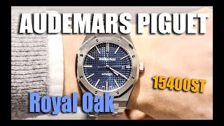 Audemars Piguet Royal Oak 15400ST Review [upl. by Harhay]