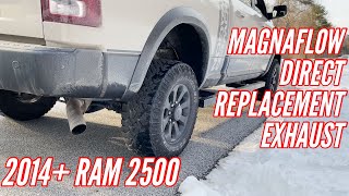 MAGNAFLOW DIRECTFIT EXHAUST FOR 2014 RAM 2500 [upl. by Rothberg]