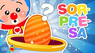 Búsqueda de Huevos de Pascua Sorpresa 3  Aprende Colores  Juegos para Niños  Plim Plim [upl. by Martica860]