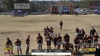 Volkies Rugby vs Randburg 2024 [upl. by Etnoval]