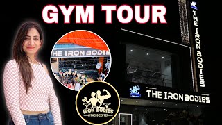 GYM TOUR  NISHA ARORA  THE IRON BODIES FITNESS CENTRE [upl. by Nennarb755]