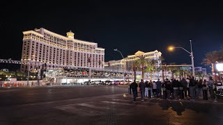 Walking The Las Vegas Strip on 1112 in 4k around 6pm  People watching Showgirls Entertainers [upl. by Sauder]