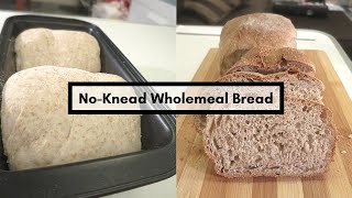 Experiment NoKnead Wholemeal Bread No Milk [upl. by Pearman]