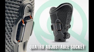 Revolutionizing Comfort The Quatro Adjustable Socket  Vote for Us [upl. by Irrol99]